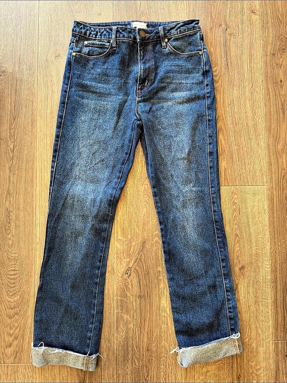 Kendall & Kylie Women's Flare Jeans Blue Size 7/8
